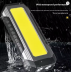 Portable Camping Flashlight COB Repair Work Light with Magnet Portable Camping Flashlight COB Repair Work Light with Magnet